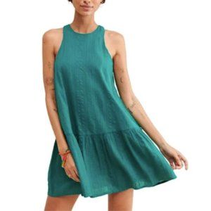 UO Maisy High Neck Swing Dress